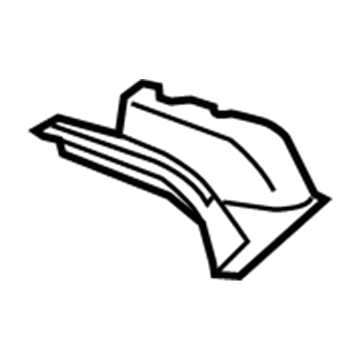 GM 23315219 Rear Rail Assy Rear Extension, Driver Side