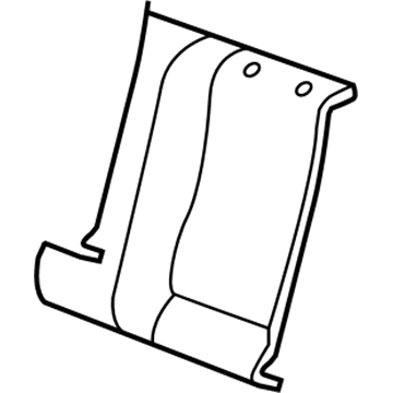 2007 Chevy Malibu Seat Cushion Pad - 22719544