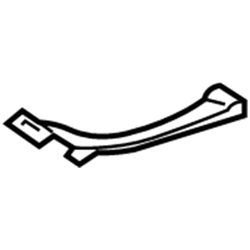 GM 23460716 Lamp, Black, Driver Side