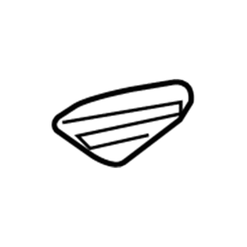 GM 23341321 Defroster Grille, Passenger Side GM 23341321 Defroster Grille, Passenger Side