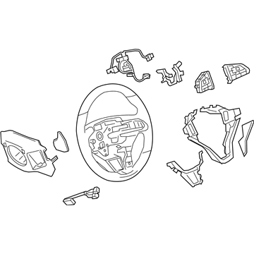Cadillac Steering Wheel - 86774179