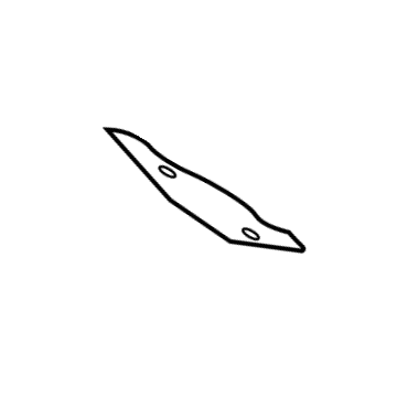 GM 84239796 Baffle, Lower Driver Side GM 84239796 Baffle, Lower Driver Side