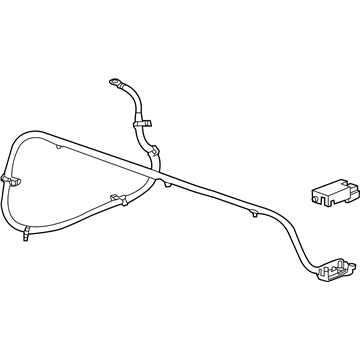2012 Chevy Silverado 2500 HD Battery Cable - 23167993