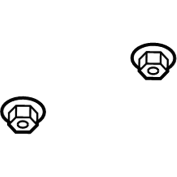 Cadillac 11514597 Bracket Nut