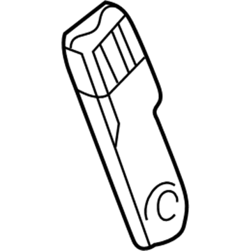 Buick Rainier Seat Belt - 19148785