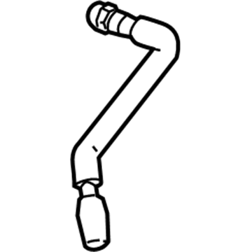 Cadillac SRX PCV Valve Hose - 12630821