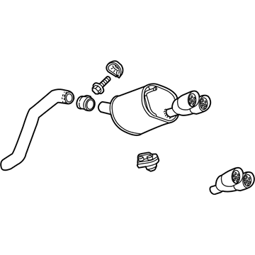 Chevy Exhaust Pipe - 86540883