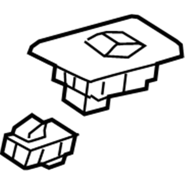 GM 22824624 Window Switch, Passenger Side GM 22824624 Window Switch, Passenger Side