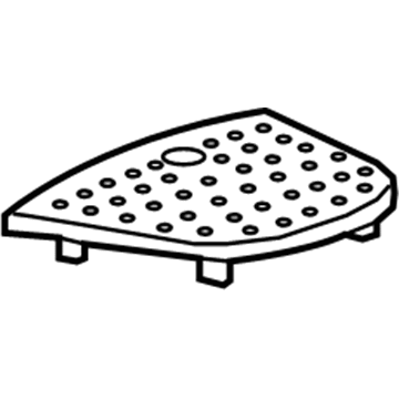 Chevy 22840437 Speaker Grille