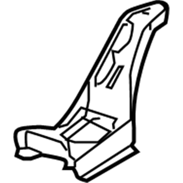 Oldsmobile 10406995 Rear Rail Reinforcement