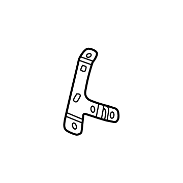 GM 84891392 Oil Cooler Bracket GM 84891392 Oil Cooler Bracket