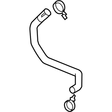 Cadillac 89023433 Lower Hose