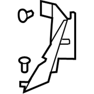 Cadillac 25825008 Baffle