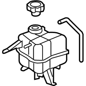 Cadillac 15875447 Reservoir Tank