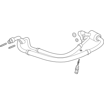 Chevy Corvette A/C Hose - 85587994