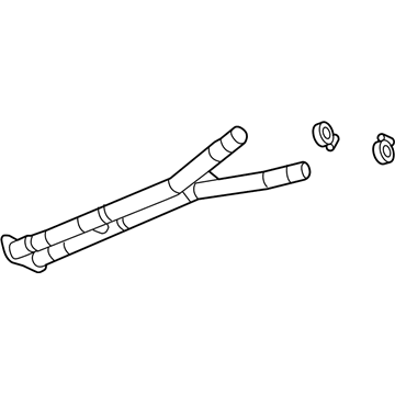 2012 Chevy Corvette Exhaust Pipe - 25958412