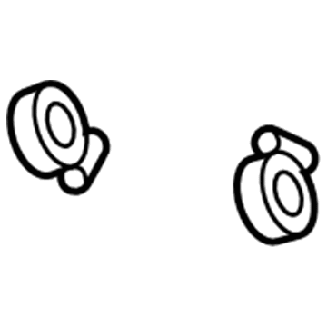 2011 Chevy Corvette Muffler Hanger Straps - 15102680