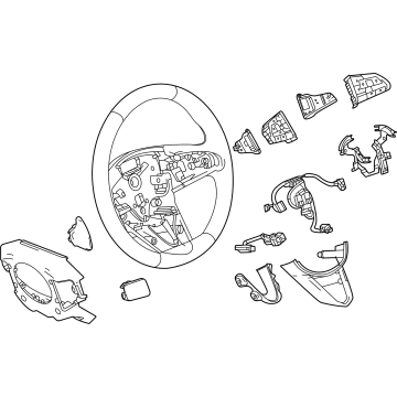 Cadillac CT4 Steering Wheel - 84997113