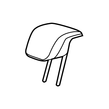 Chevy 95240798 Headrest