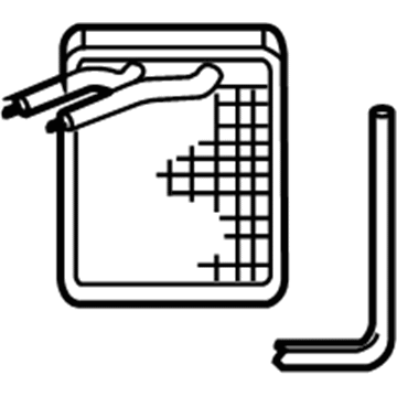 Cadillac Escalade EXT Heater Core - 89018297