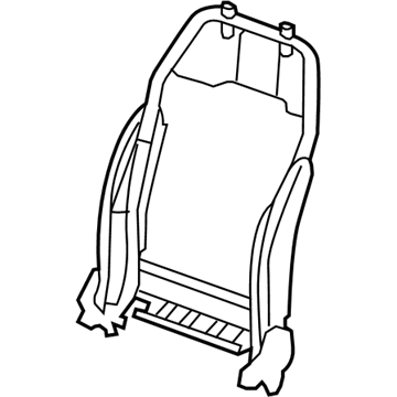 Cadillac 25955770 Seat Back Frame