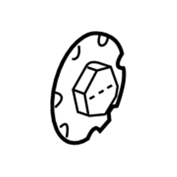 2001 GMC Sonoma Wheel Cover - 15039469