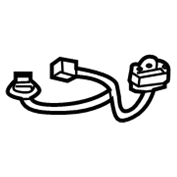 Cadillac Fuel Pump Wiring Harness - 15814858