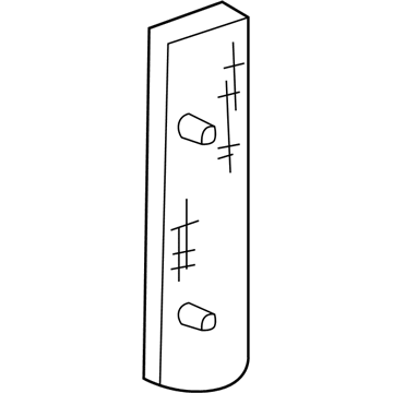 Cadillac Bumper Reflector - 5974342