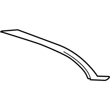 GM 25721159 Panel Above Lid, Rear
