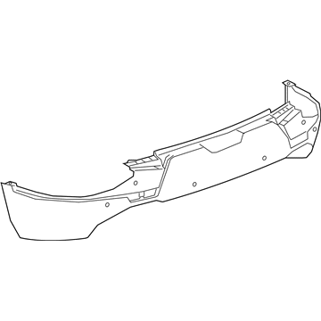 2019 Chevy Blazer Bumper - 84586860