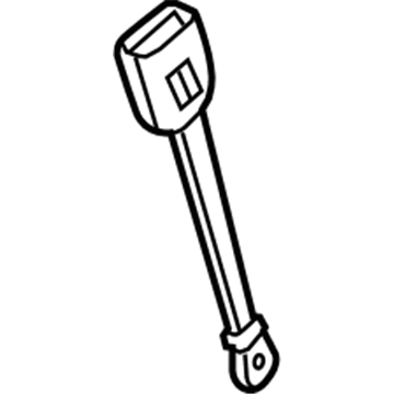 2006 Chevy Malibu Seat Belt - 22730283