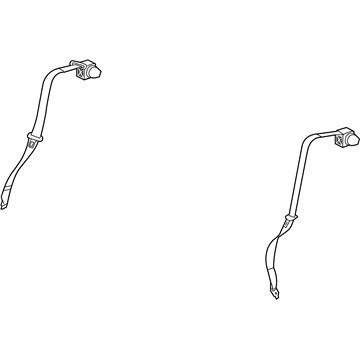 2008 Chevy Malibu Seat Belt - 22730300