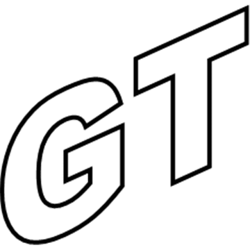 2007 Pontiac G5 Emblem - 94665595