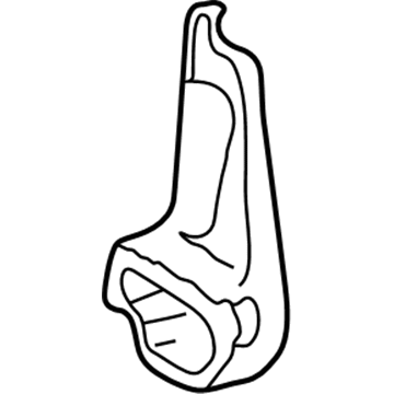 GMC K1500 Suburban Air Intake Coupling - 15554096