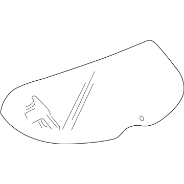 GM 84559097 Lift Gate Glass, Rear GM 84559097 Lift Gate Glass, Rear