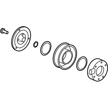 Pontiac G6 A/C Clutch - 15231224