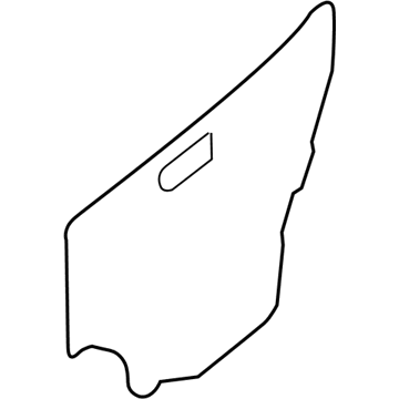 GM 19316884 Splash Shield, Inner GM 19316884 Splash Shield, Inner