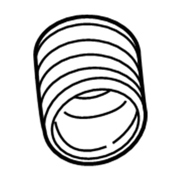 2007 Chevy Cobalt Air Intake Coupling - 88967331