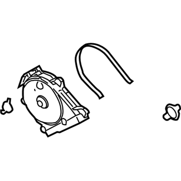 Saturn Vue Timing Cover - 12581916