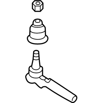 Cadillac 19418694 Outer Tie Rod