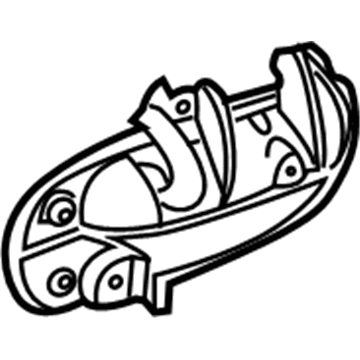 Chevy Trailblazer Door Handle - 88981049