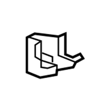 GM 25818097 Inner Rocker Front Bracket, Driver Side