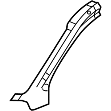 GM 22940801 Windshield Pillar Reinforcement, Driver Side