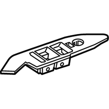 GM 20901672 Switch Bezel, Driver Side