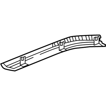 GM 13429656 Rail Cover, Driver Side