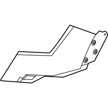 GM 86525587 Filler Panel, Front Outer Driver Side GM 86525587 Filler Panel, Front Outer Driver Side