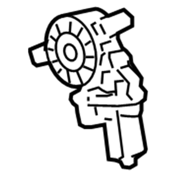 2014 Buick LaCrosse Window Motor - 20951579