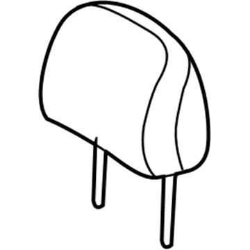Pontiac 19184952 Headrest