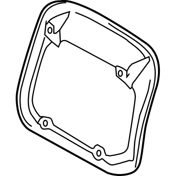 Pontiac 19185008 Seat Back Panel