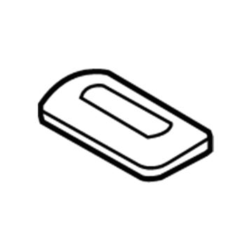 Saturn 24426216 Center Belt Assembly Cover